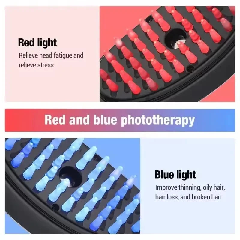 Electric Scalp Vibration Massage Brush